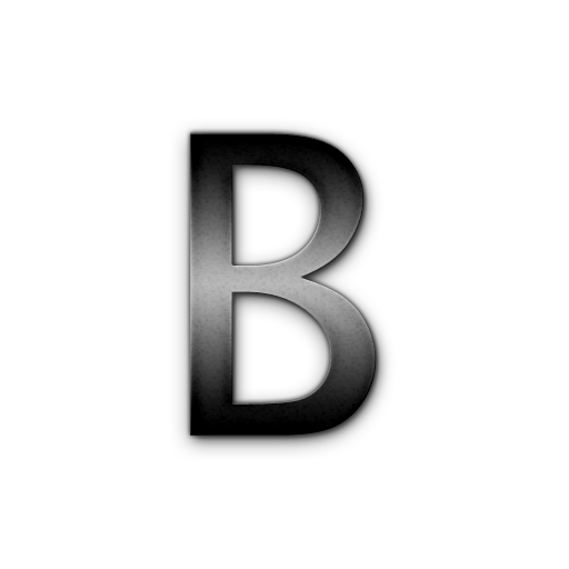 Capital Letter B Icon #072024 - Letter B, Transparent background PNG HD thumbnail