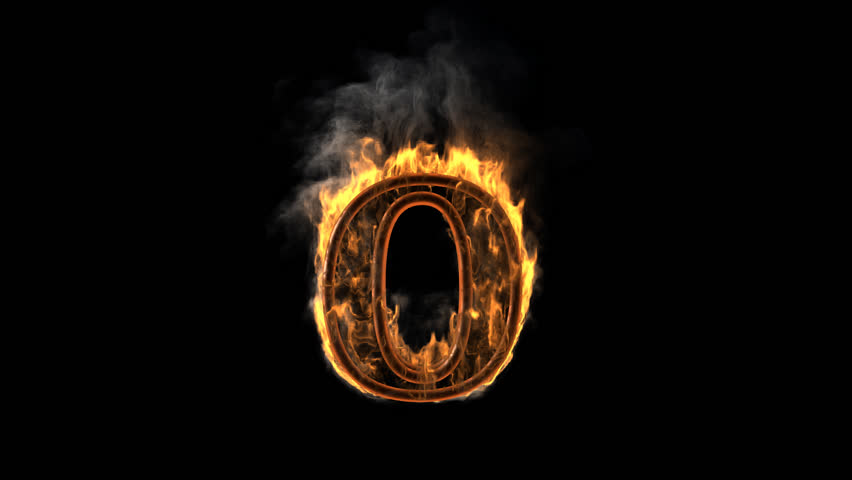 Burning Figure Rendered In Png With Alpha Channel   Hd Stock Video Clip - Letter D, Transparent background PNG HD thumbnail