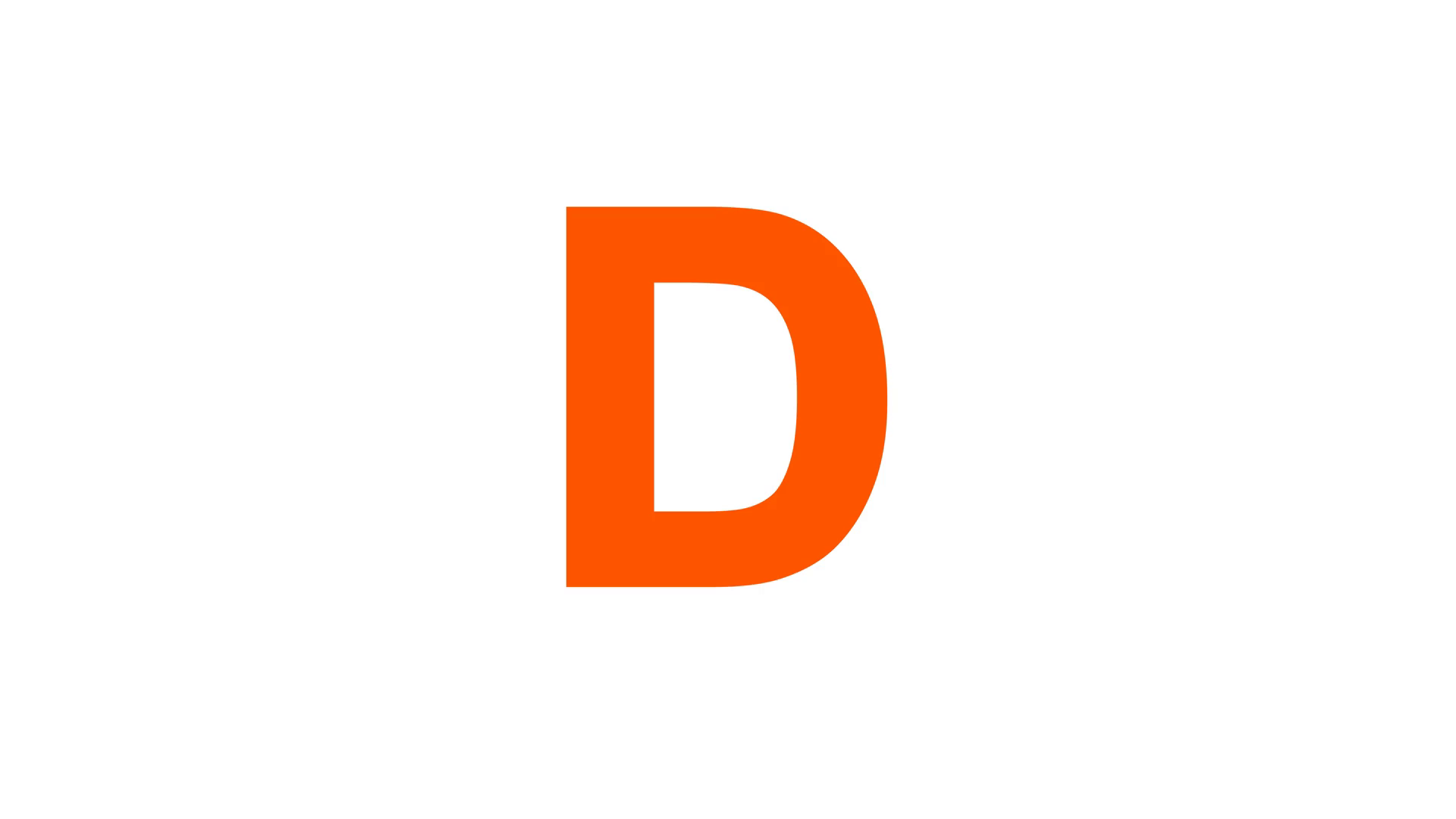 Latin Letter D From Letters Of Different Colors Appears Behind Small Squares. Then Disappears. Alpha Channel Premultiplied   Matted With Color White Motion Hdpng.com  - Letter D, Transparent background PNG HD thumbnail