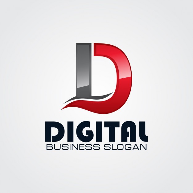 Professional Letter D Logo Free Vector - Letter D, Transparent background PNG HD thumbnail