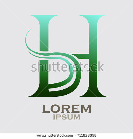 Letter H Logo Vector, H Letter Emblem, Business Logo Template, H Initial, - Letter H, Transparent background PNG HD thumbnail