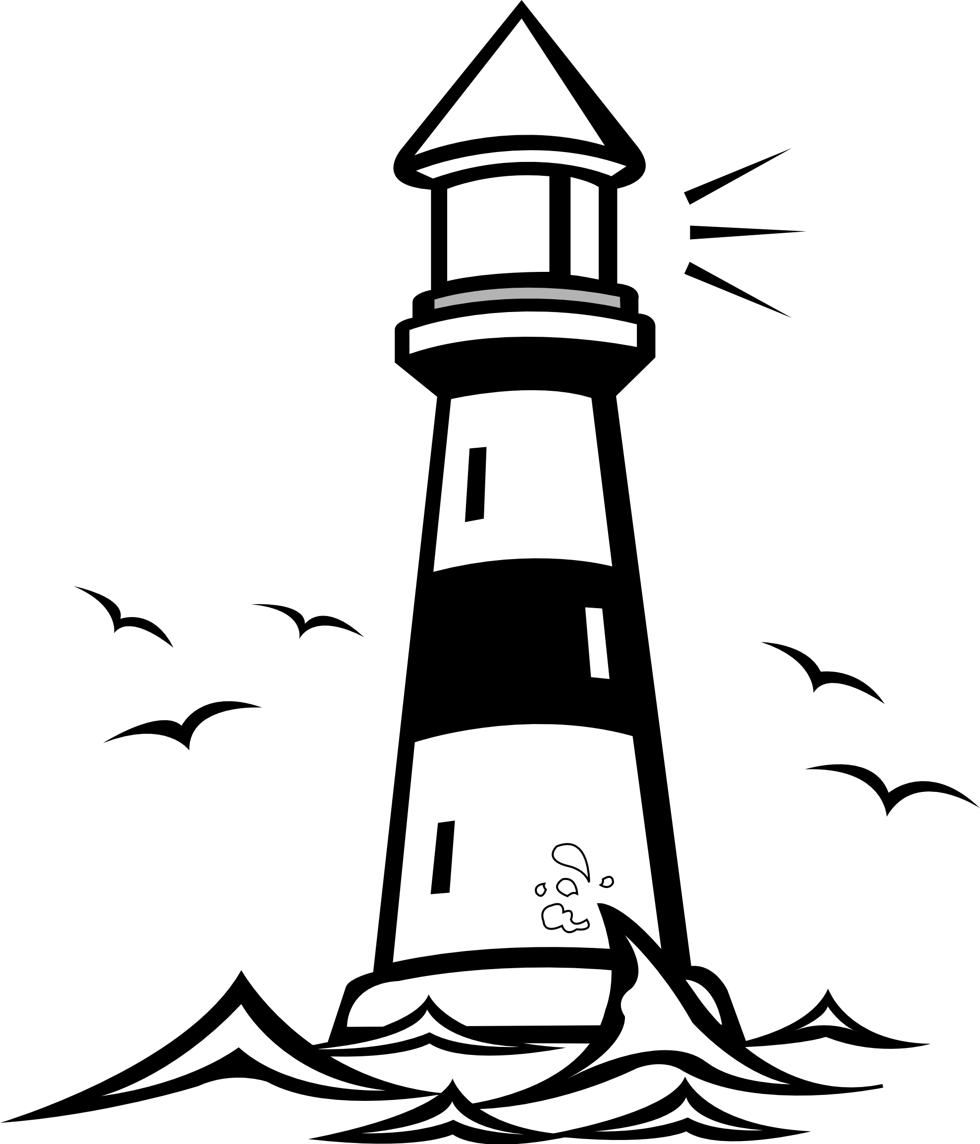 Lighthouse Clipart - Lighthouse Public Domain, Transparent background PNG HD thumbnail