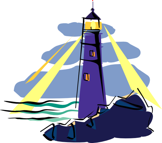 Public Domain Lighthouse Clip Art - Lighthouse Public Domain, Transparent background PNG HD thumbnail