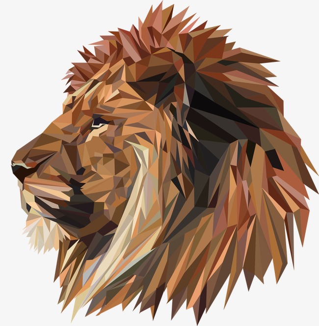 Vector Lion Head, Vector, Lion, Lion Vector Png And Vector - Lion And Den, Transparent background PNG HD thumbnail