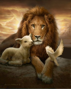 Christian Art - Lion Assis, Transparent background PNG HD thumbnail