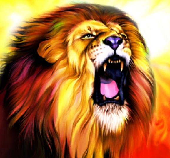 Roaring Lion - Lion Assis, Transparent background PNG HD thumbnail