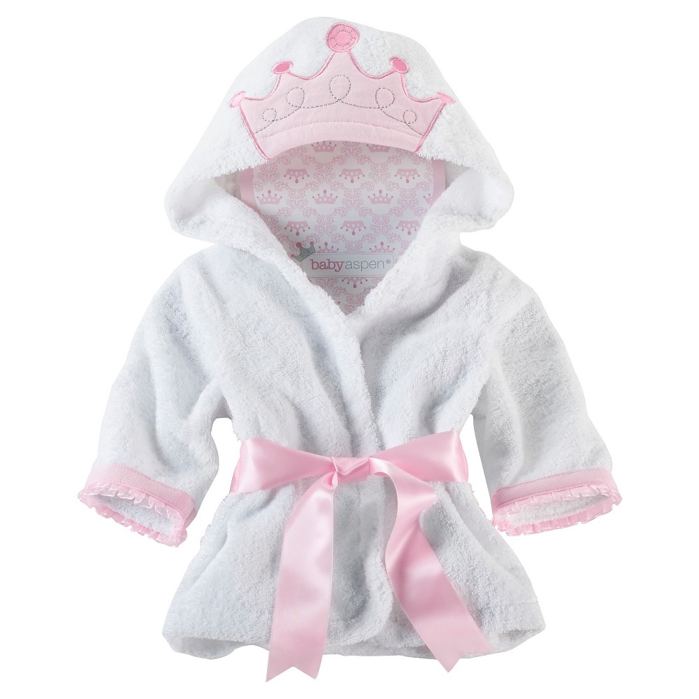 Baby Aspen Little Princess Hooded Spa Robe, Infant Girlu0027S, Pink - Little Girl Big Robe, Transparent background PNG HD thumbnail