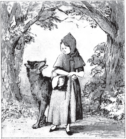 File:little Red Riding Hood Pg 8.png - Little Red Riding Hood Black And White, Transparent background PNG HD thumbnail
