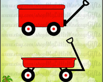 Kids Svg ~ Wagon ~ Little Red Wagon ~ Red Wagon ~ Kids Shirt ~ Birthday - Little Red Wagon, Transparent background PNG HD thumbnail