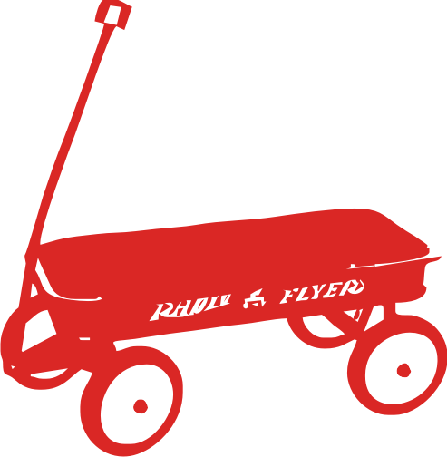 Red Wagon Baby One Clipart - Little Red Wagon, Transparent background PNG HD thumbnail
