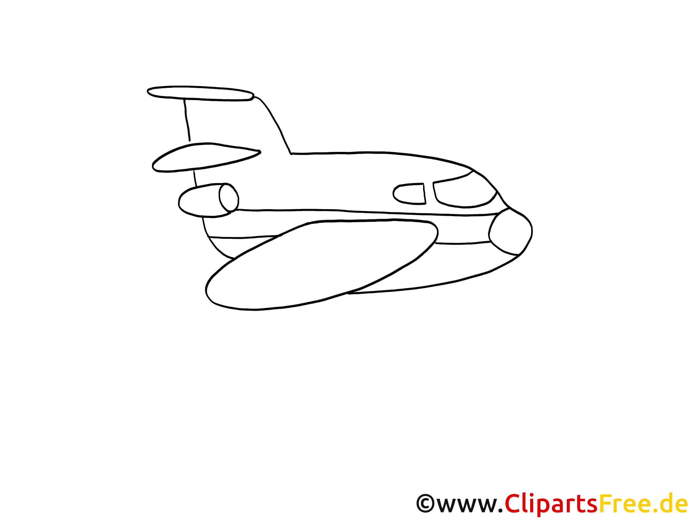 Flugzeug Zeichnung, Grafik Schwarz Weiss, Clipart, Bild - Lkw Schwarz Weiss, Transparent background PNG HD thumbnail