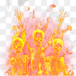 Hd Visual Flame Skull Pictures, Creative Vision, Flames, Burning Flames Png And Psd - Llama, Transparent background PNG HD thumbnail