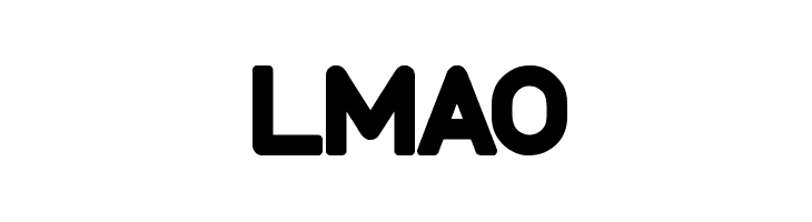 Lmao Free Fonts Download - Lmao, Transparent background PNG HD thumbnail