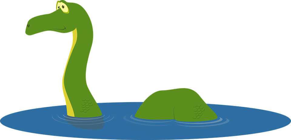 Loch Ness Monster Cartoon Cute Icon - Loch Ness Monster, Transparent background PNG HD thumbnail