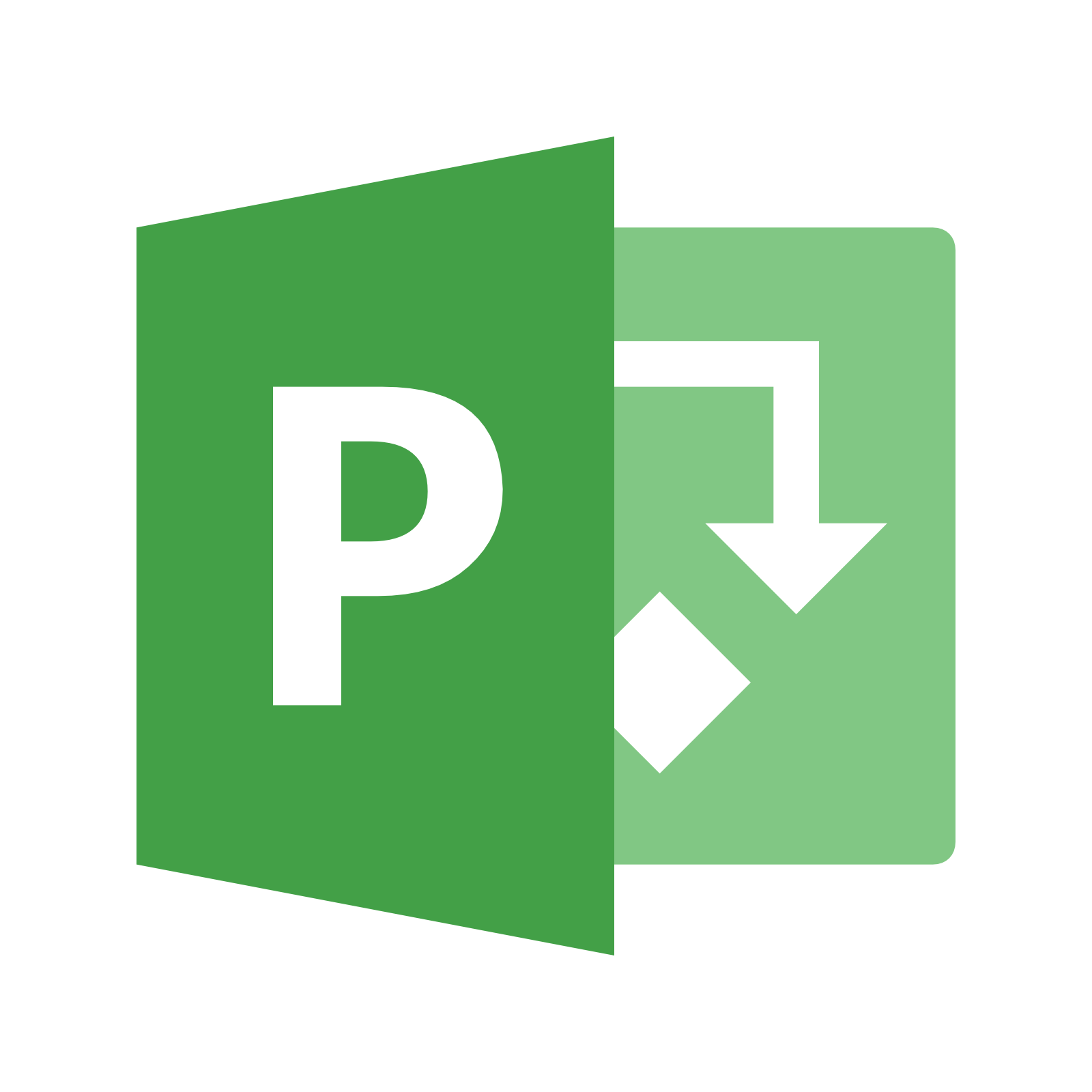 Microsoft Project Icon - A Project, Transparent background PNG HD thumbnail