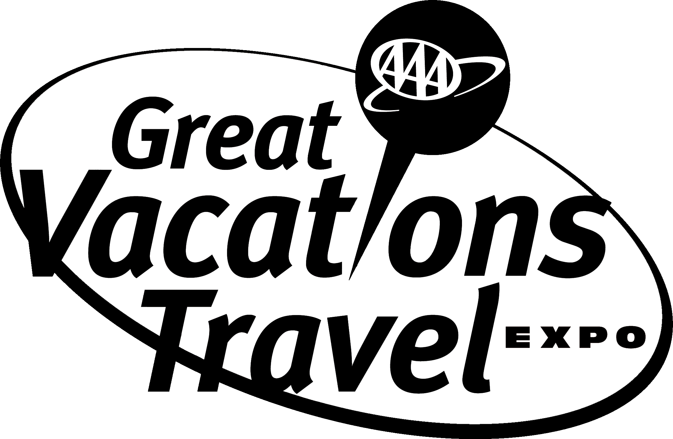 Logo Aaa Travel Png - Black U0026 White, Jpg · Png Hdpng.com , Transparent background PNG HD thumbnail