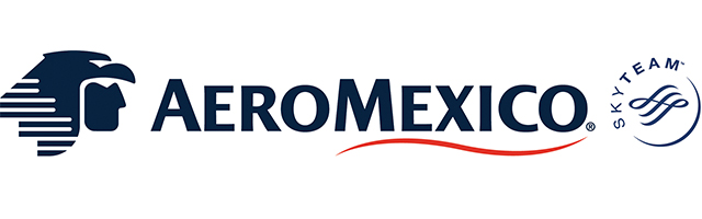 Logo Aeromexico Black Png - Aeromexico   Aeromexico Skyteam Png, Transparent background PNG HD thumbnail