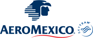 Aeromexico Logo Vector - Aeromexico Black, Transparent background PNG HD thumbnail