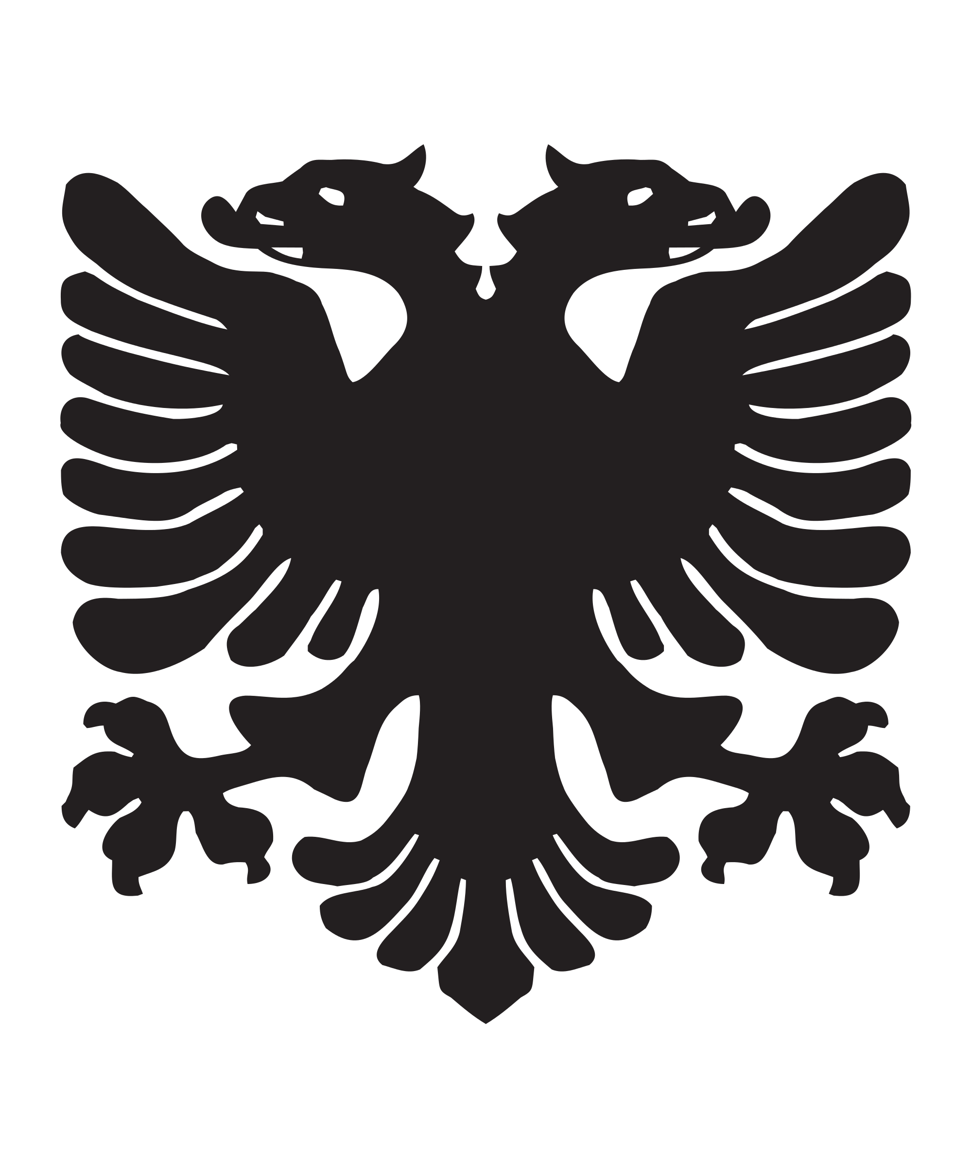 pin Eagle clipart albanian #4