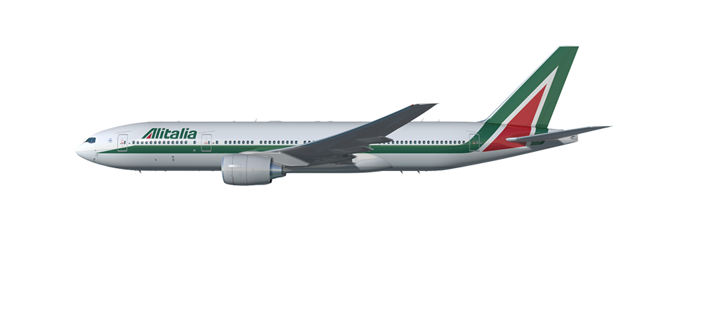 Drag To Rotate - Alitalia, Transparent background PNG HD thumbnail