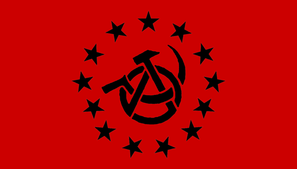 Anarcho Communist Usa Flag By Frankoko D4Do0Sk.png - Anarchy Us, Transparent background PNG HD thumbnail