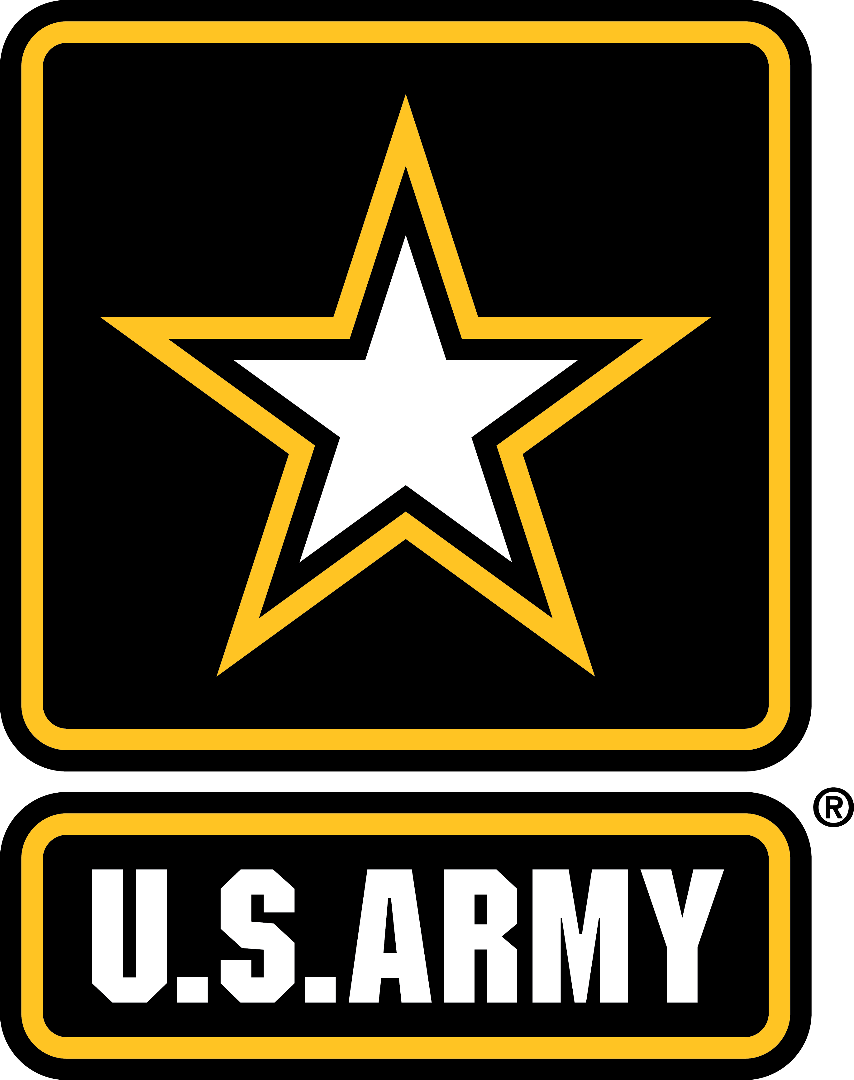 U.s. Army Logo. Black Trademark Png - Army Strong, Transparent background PNG HD thumbnail