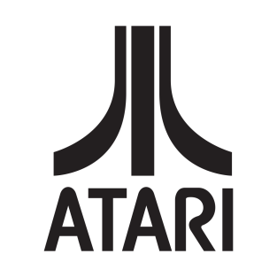 Atari Logo (Black) T Shirt - Atari, Transparent background PNG HD thumbnail