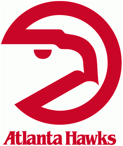 Logo Atlanta Hawks Png - Atlanta Hawks Primary Logo (1973)   A Red Circle With A Hawks Head, Transparent background PNG HD thumbnail
