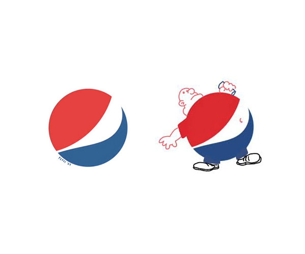 Pepsi Logo Design Idea - Bad Design, Transparent background PNG HD thumbnail