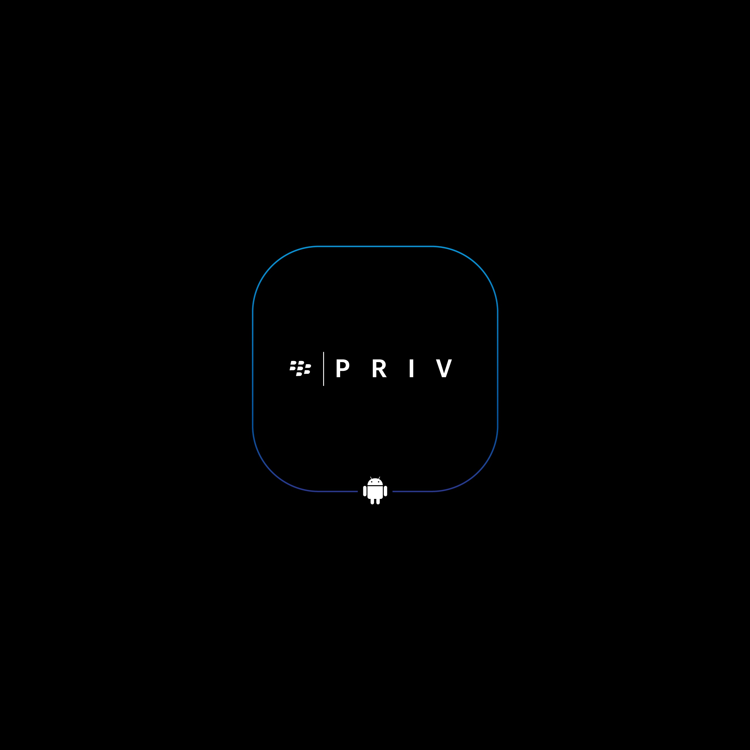 Privsquircle_2560X2560   Blackberry Priv Logo Png - Blackberry Priv, Transparent background PNG HD thumbnail