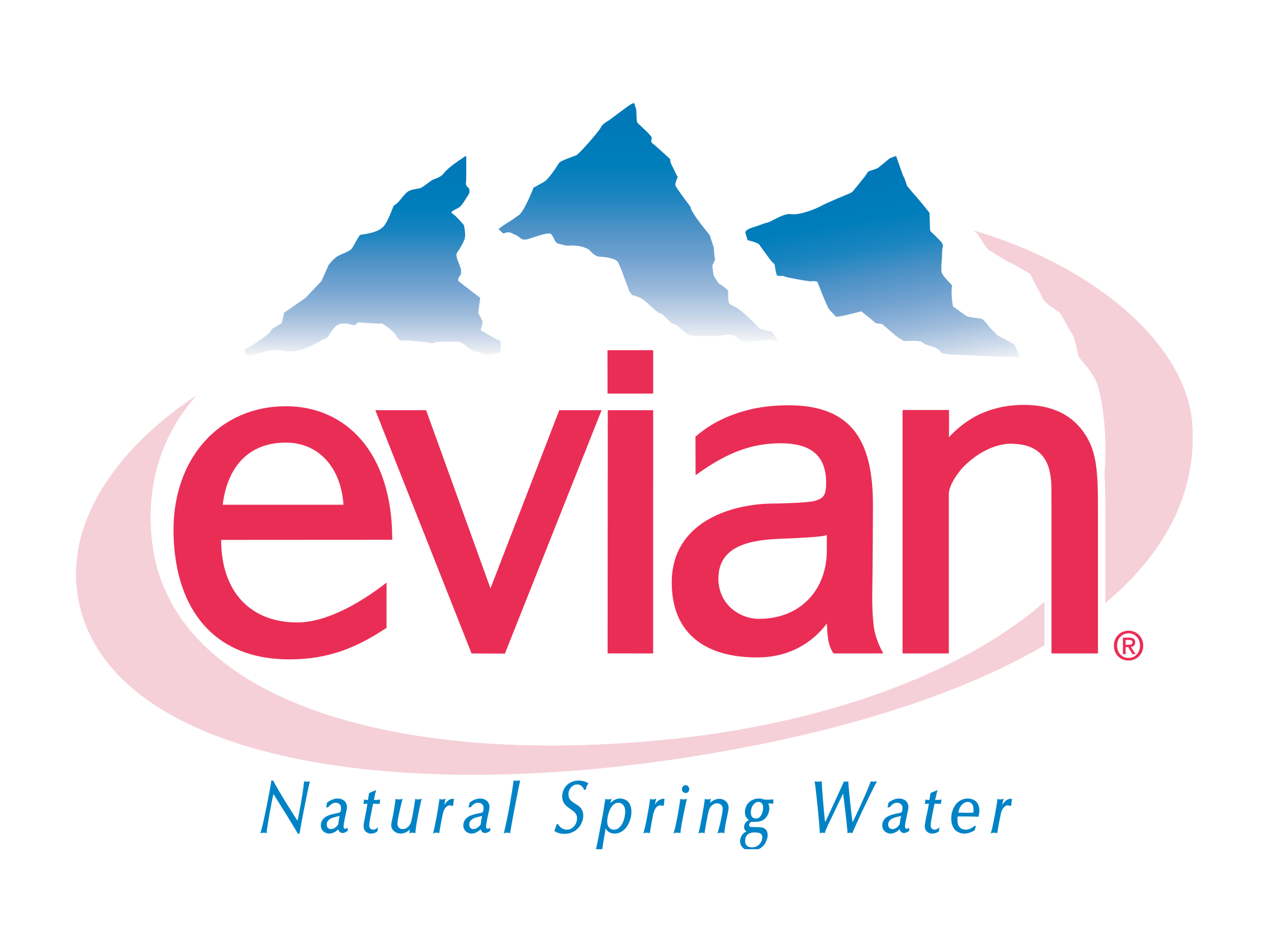 Evian Logo Old - Evian, Transparent background PNG HD thumbnail