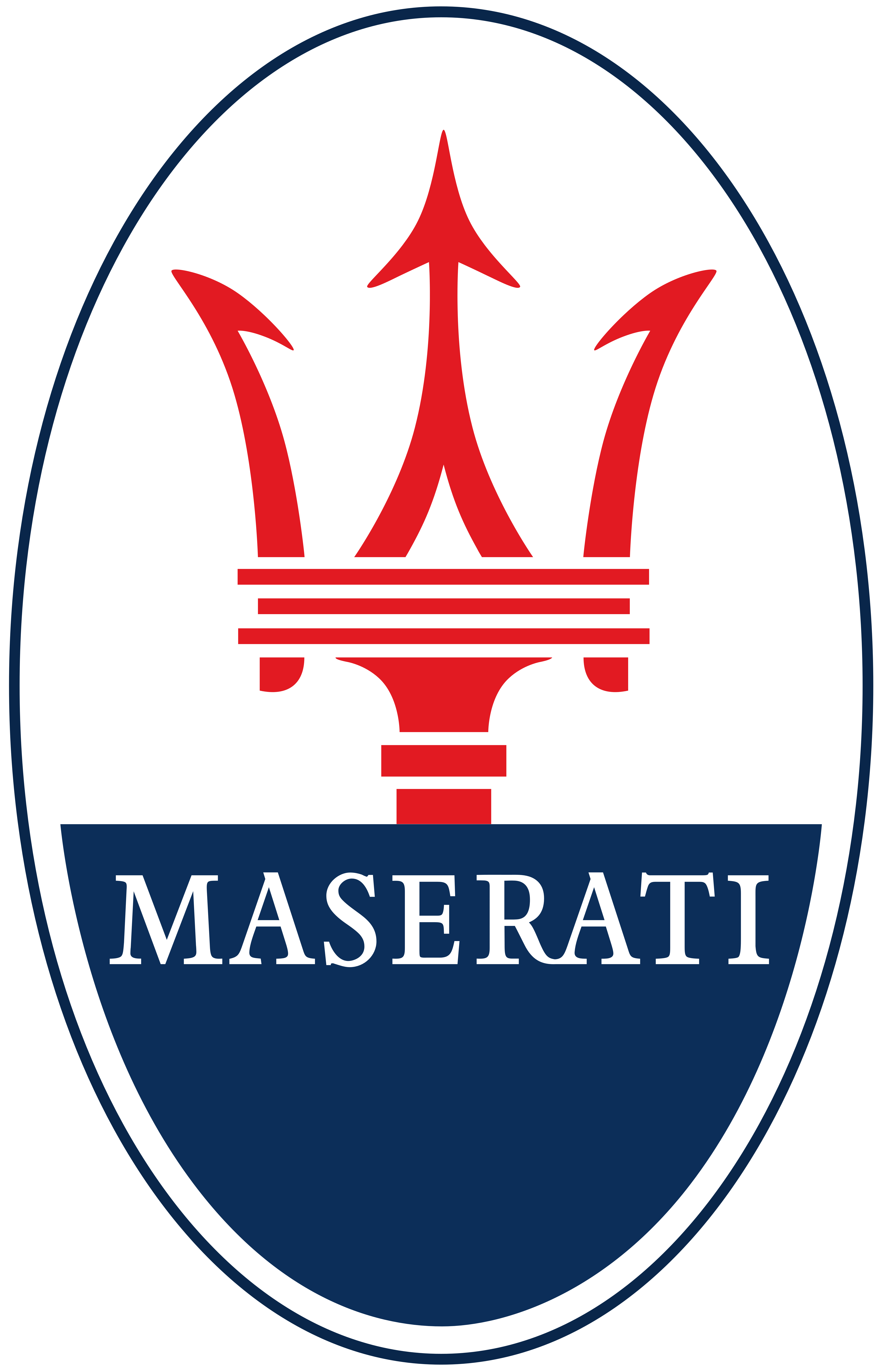 Maserati Emblem 2 - Maserati, Transparent background PNG HD thumbnail