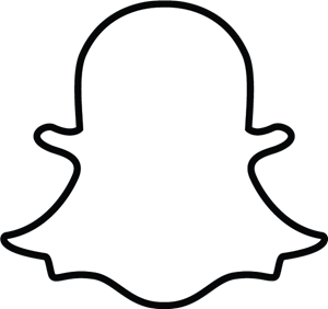Snapchat Ghost Logo Vector - Snapchat, Transparent background PNG HD thumbnail