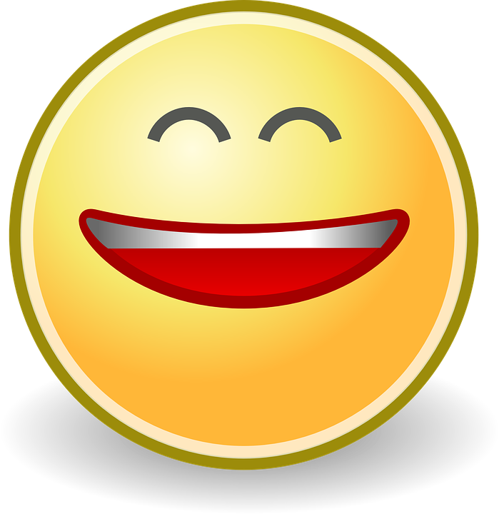 Laugh, Smiley, Laughing, Happy, Lol, Yellow, Face, Icon - Lol, Transparent background PNG HD thumbnail