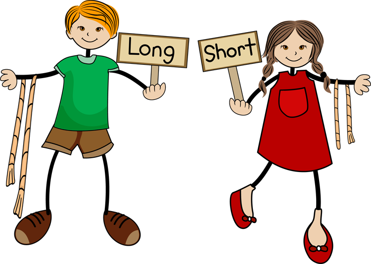 Clip Arts Related To : Long And Short Objects Worksheets Kindergarten - Long And Short Objects, Transparent background PNG HD thumbnail