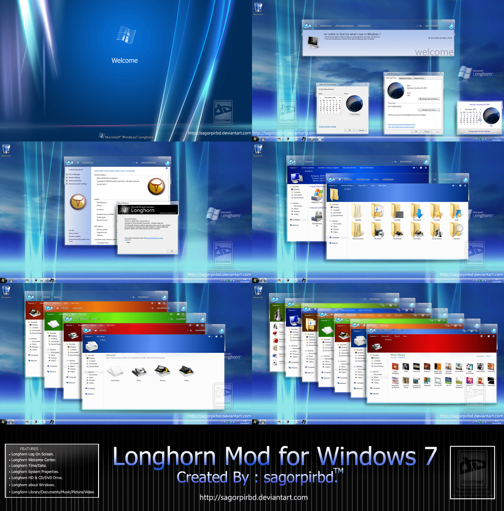. Hdpng.com Longhorn Mod For Windows 7 By Sagorpirbd - Longhorn, Transparent background PNG HD thumbnail