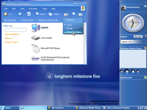 Microsoft Windows Wallpaper Entitled Windows Longhorn Screenshot - Longhorn, Transparent background PNG HD thumbnail