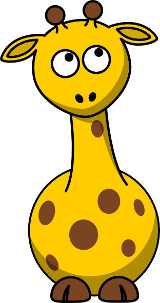 Giraffe Clipart 3 - Look At That, Transparent background PNG HD thumbnail