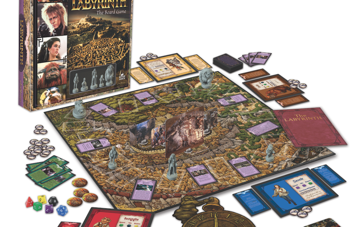 The Jim Henson Company Has Revealed The First Product Images Of A New Board Game Inspired By The Cult 1986 Movie, Labyrinth. - Look At The Board, Transparent background PNG HD thumbnail