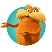 Coloring Pages Lorax And The Lost Forest - Lorax, Transparent background PNG HD thumbnail