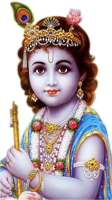 Bal Krishna God Png Picture With Transparent - Lord Krishna, Transparent background PNG HD thumbnail