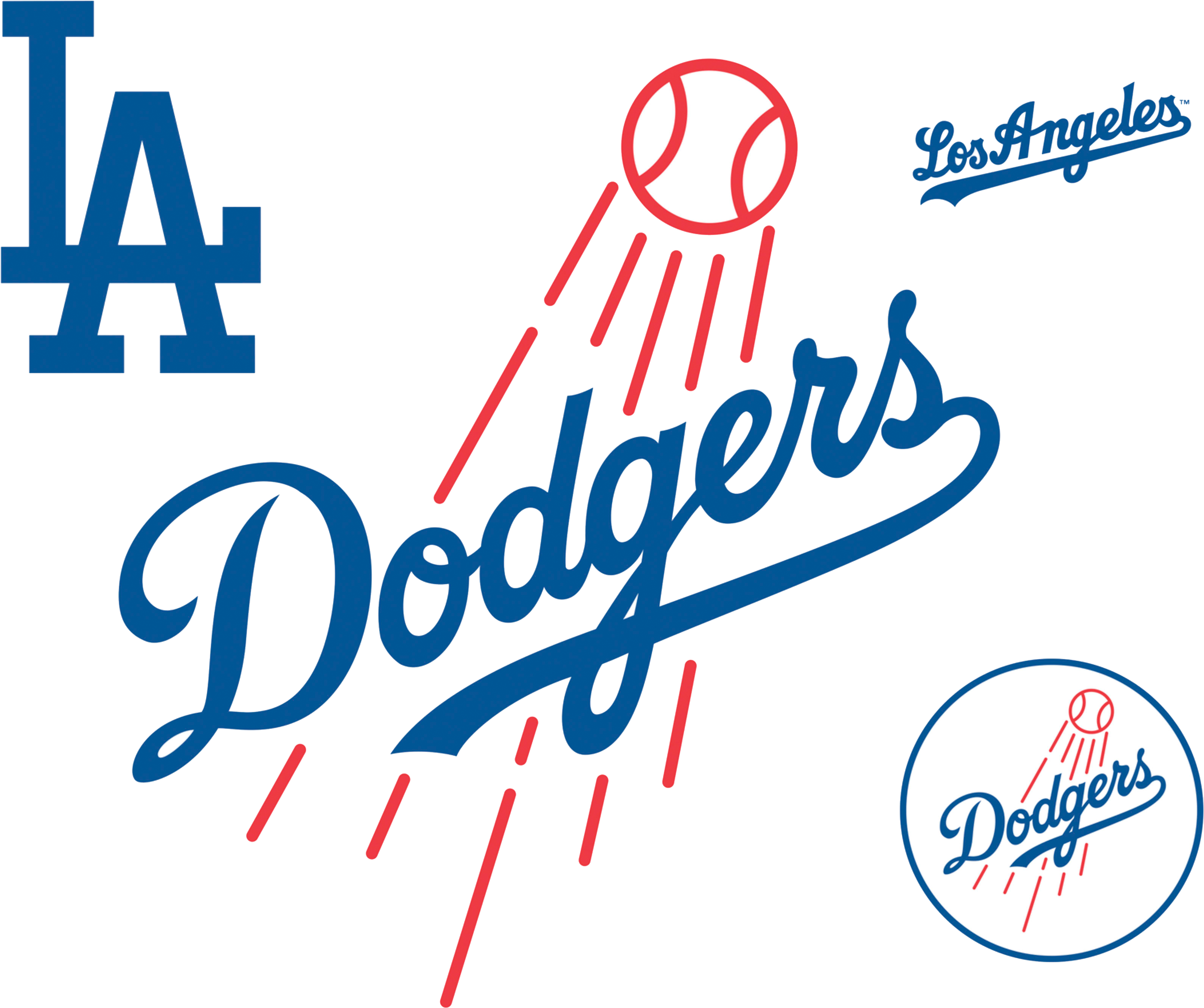 All Dodgers Logos Png Image -