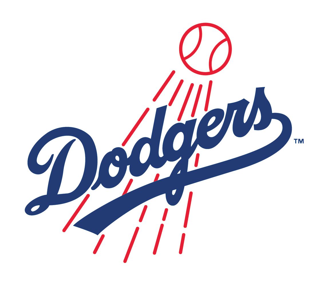 Los Angeles Dodgers Text Logo