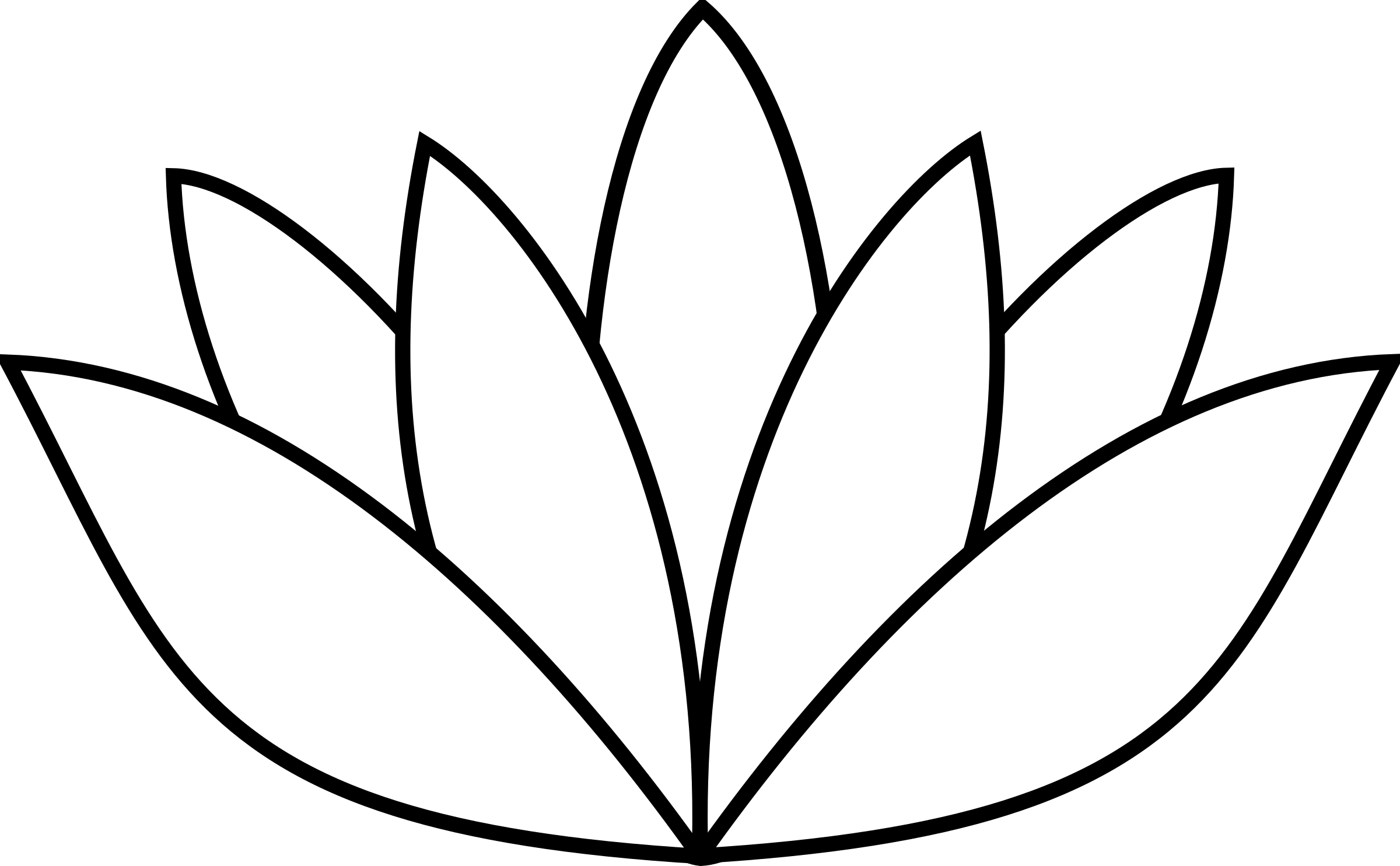 Big Image (Png) - Lotus Flower Black And White, Transparent background PNG HD thumbnail