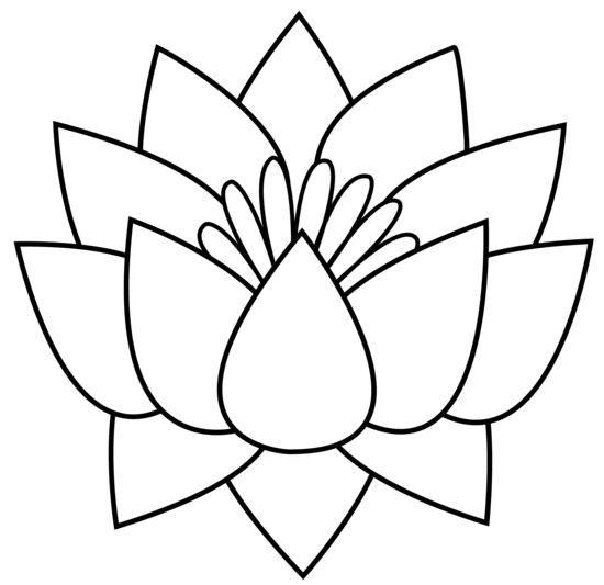 Lotus Flower Anything   Wall Art, Jewelry, Tshirts. Bonus If Includes Om, - Lotus Flower Black And White, Transparent background PNG HD thumbnail