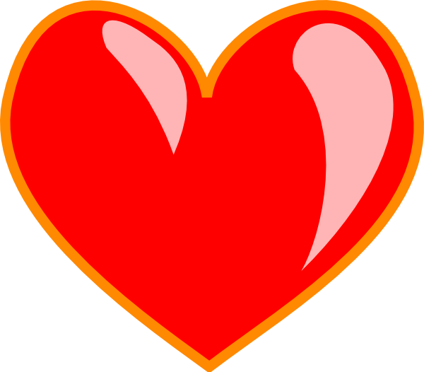 Love Heart Clip Art at Clker 