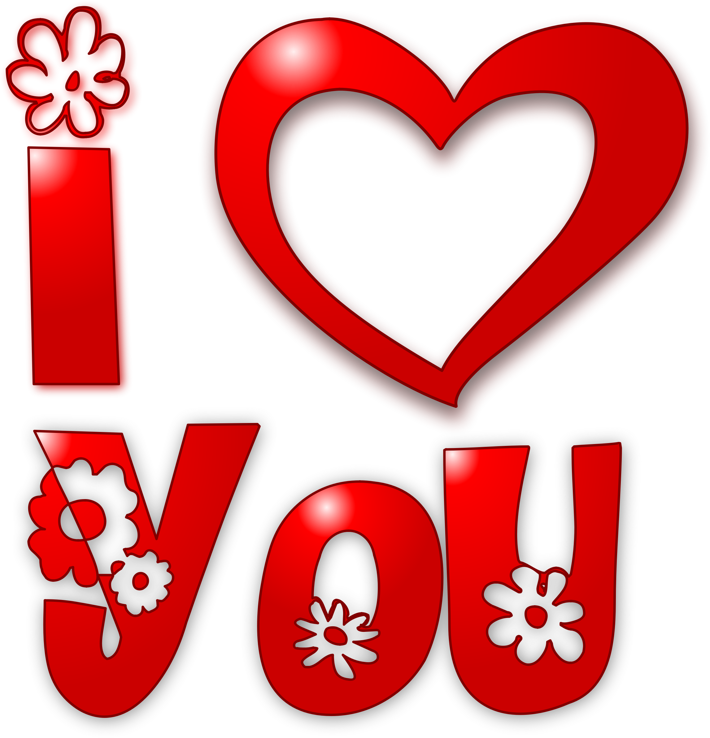 Big Image (Png) - Love You, Transparent background PNG HD thumbnail