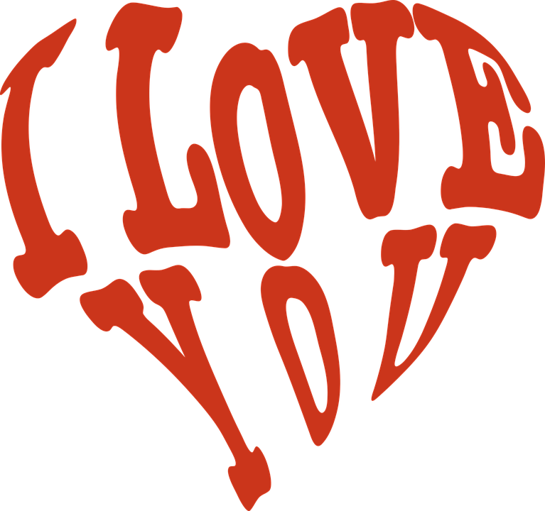 Gift Box, Heart, Love, Saint Valentin - Love You, Transparent background PNG HD thumbnail