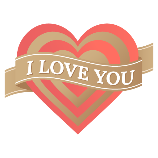 I Love You Heart Icon | Valentine Iconset | Designbolts - Love You, Transparent background PNG HD thumbnail