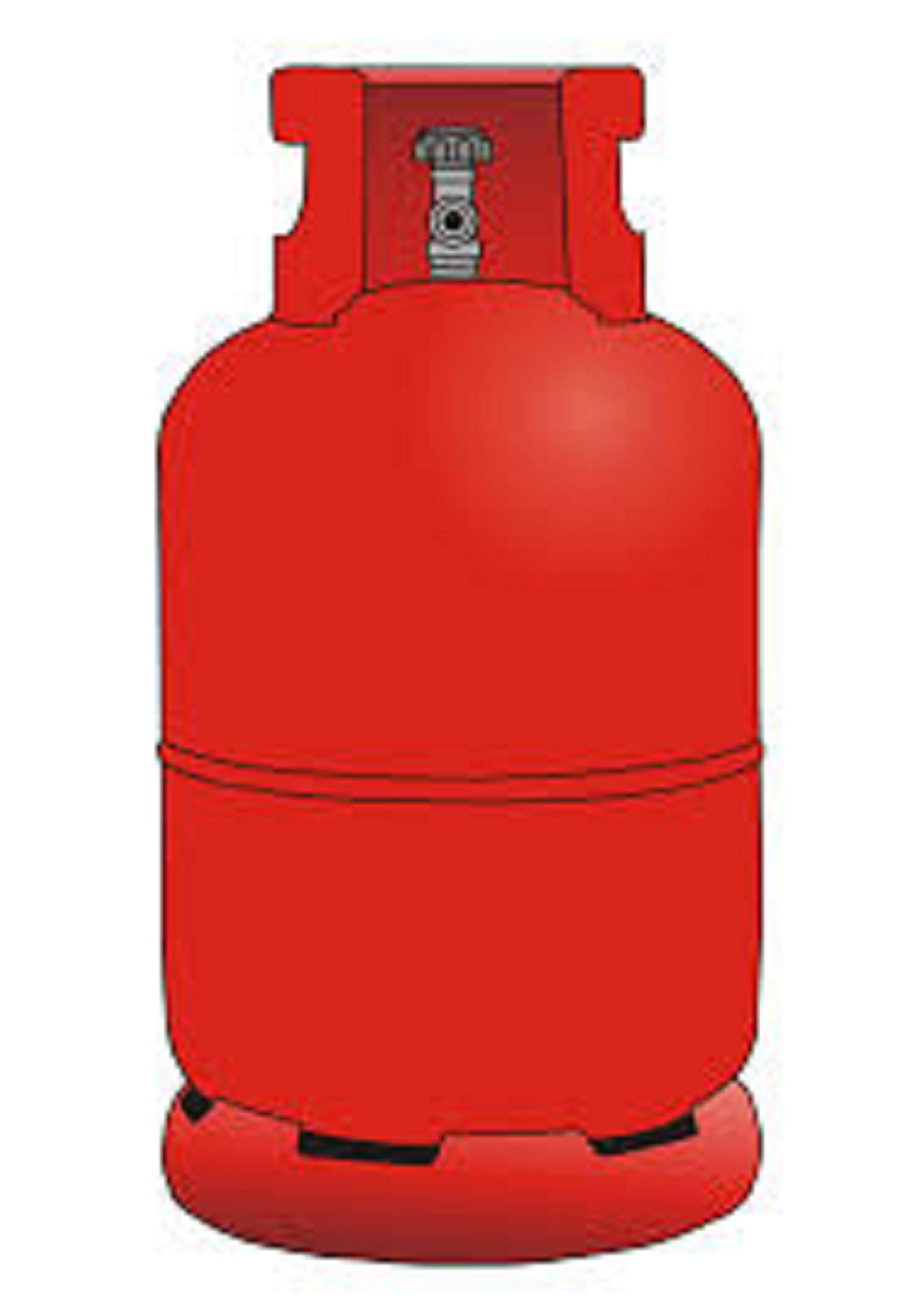 Empty Gas Cylinder - Lpg Cylinder, Transparent background PNG HD thumbnail